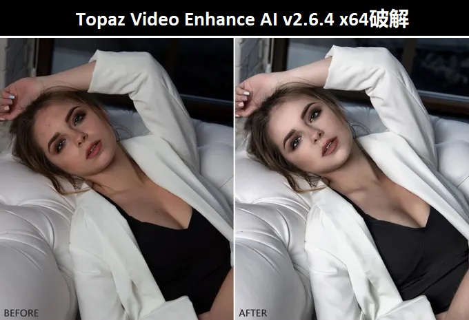 Topaz Video Enhance AI v2.6.4 x64破解